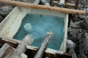 Source of hot spring Yubanazawa No.6