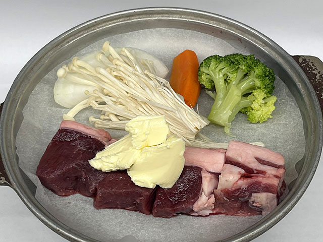 鹿ステーキ