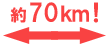 約60km!