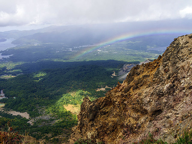 磐梯山登山道