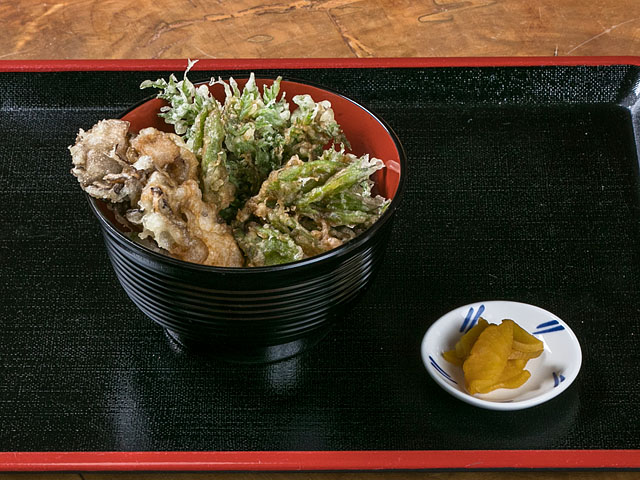 ミニ天丼