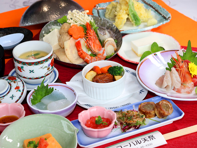 宴会料理一例（5,500円コース）
