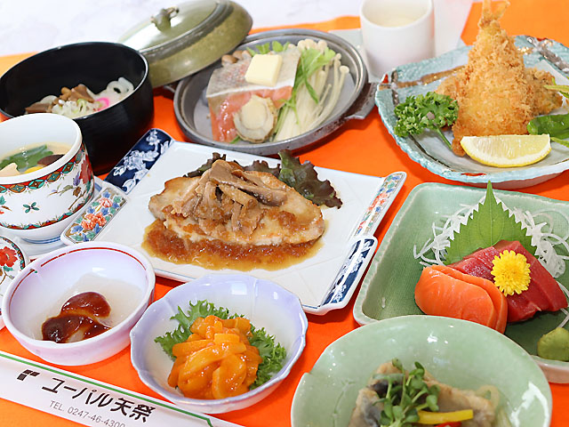 秋の会席プラン 4,800円コース